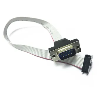 DB9 serijski kabel s korak 2,54 mm matična ploča 9-pinskom COM-line RS232 serijski šasije ugrađena дефлекторная linija