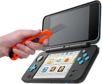 Za Nintendo NEW 2DS XL 2DS LL 2DSXL/LL Zaštita Zaslona od kaljenog Stakla+Silikonska guma Mekani rukav Kožna Torbica Torbica Zaštitnik
